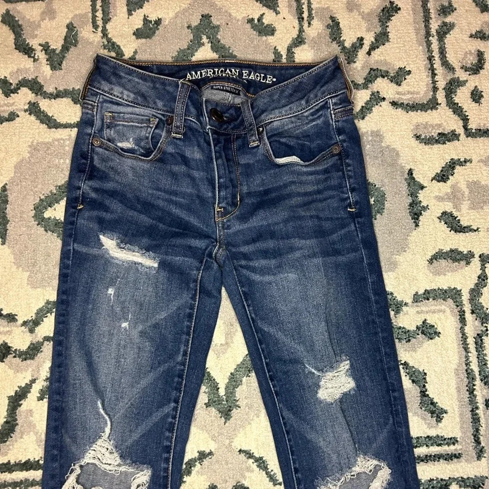 american eagle  skinny jeans women’s size 00​ - Picture 2 of 8